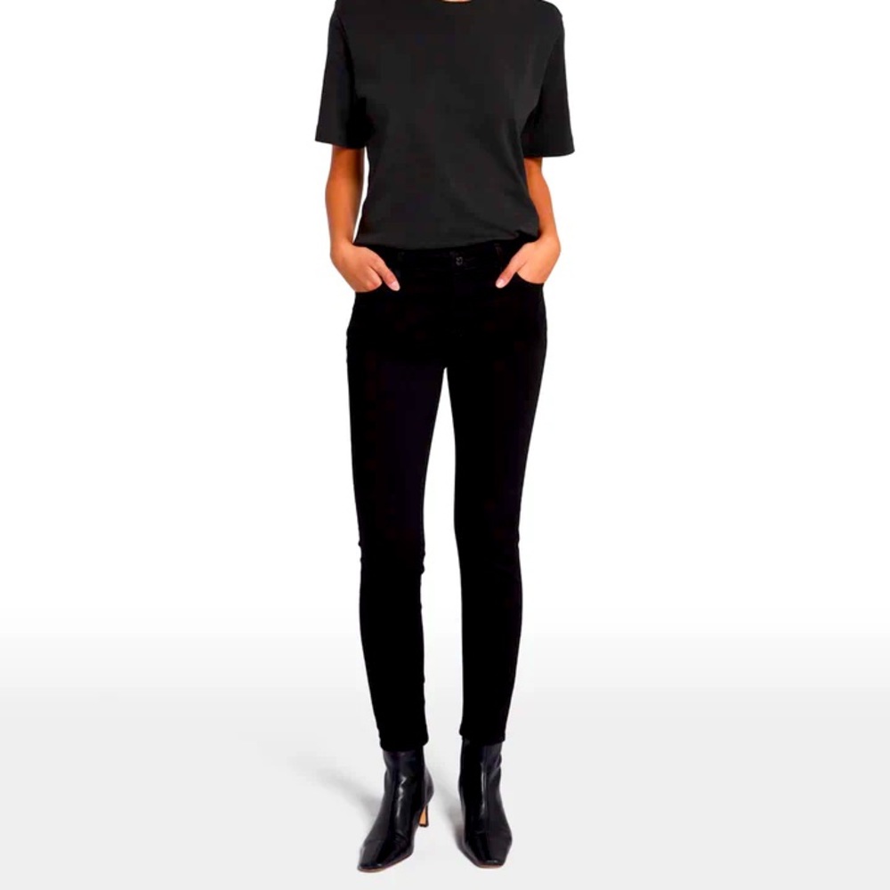 7 For all mankind  (B)air Ankle Skinny Jeans  fit black